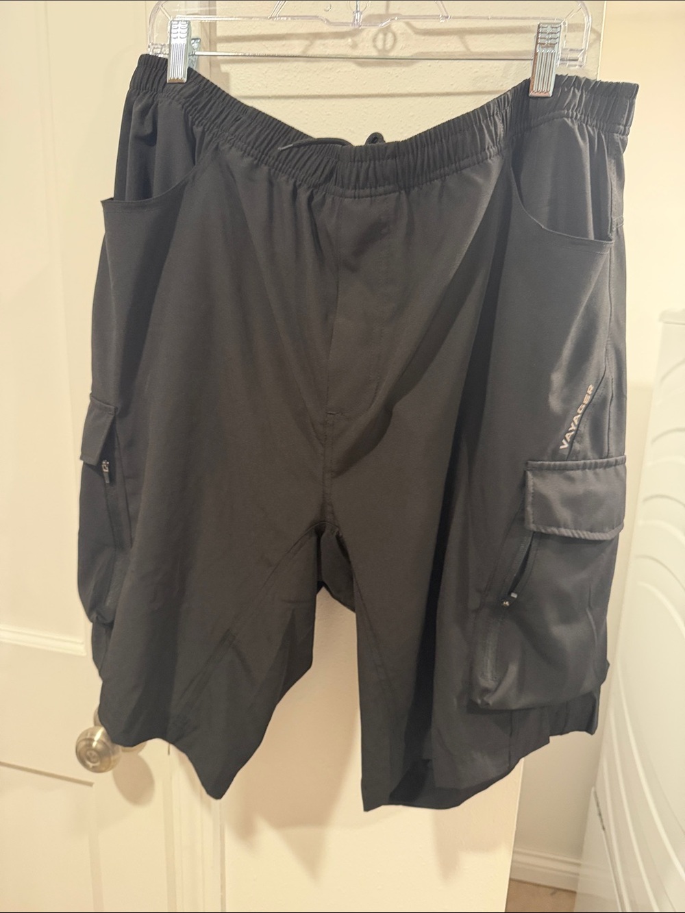 Men's Black Mountain Bike Shorts